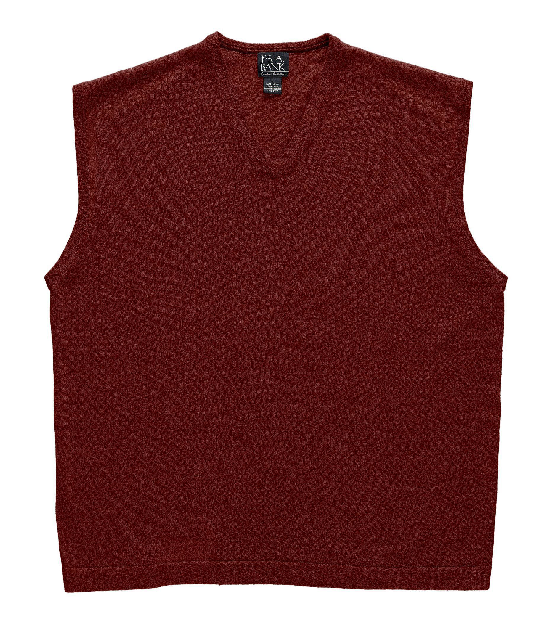 big & tall men's sweater vests