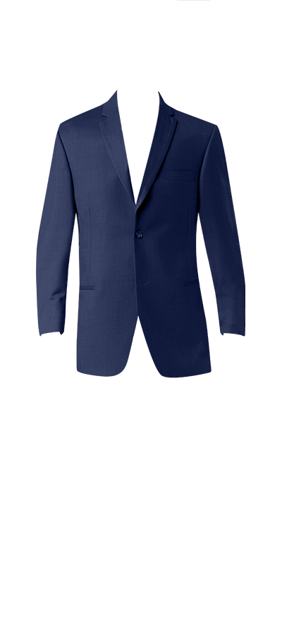 Blue Wedding Suit by Calvin Klein