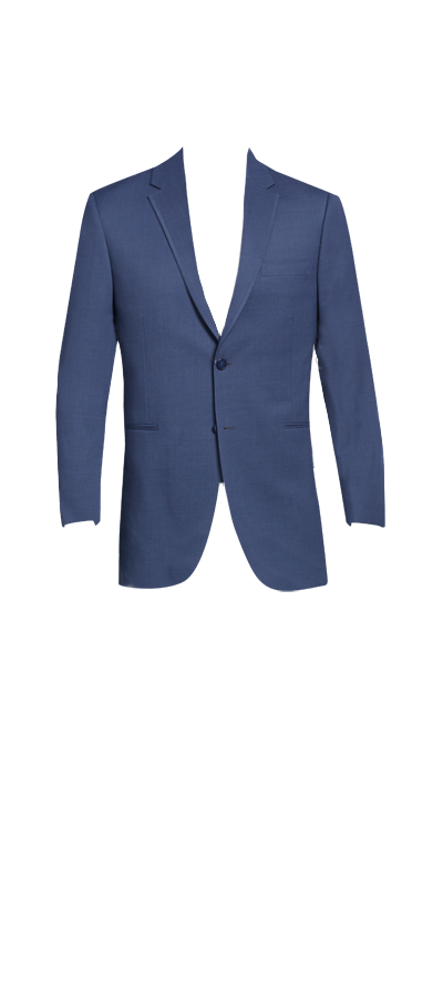 Blue Performance Wedding Suit by Calvin Klein