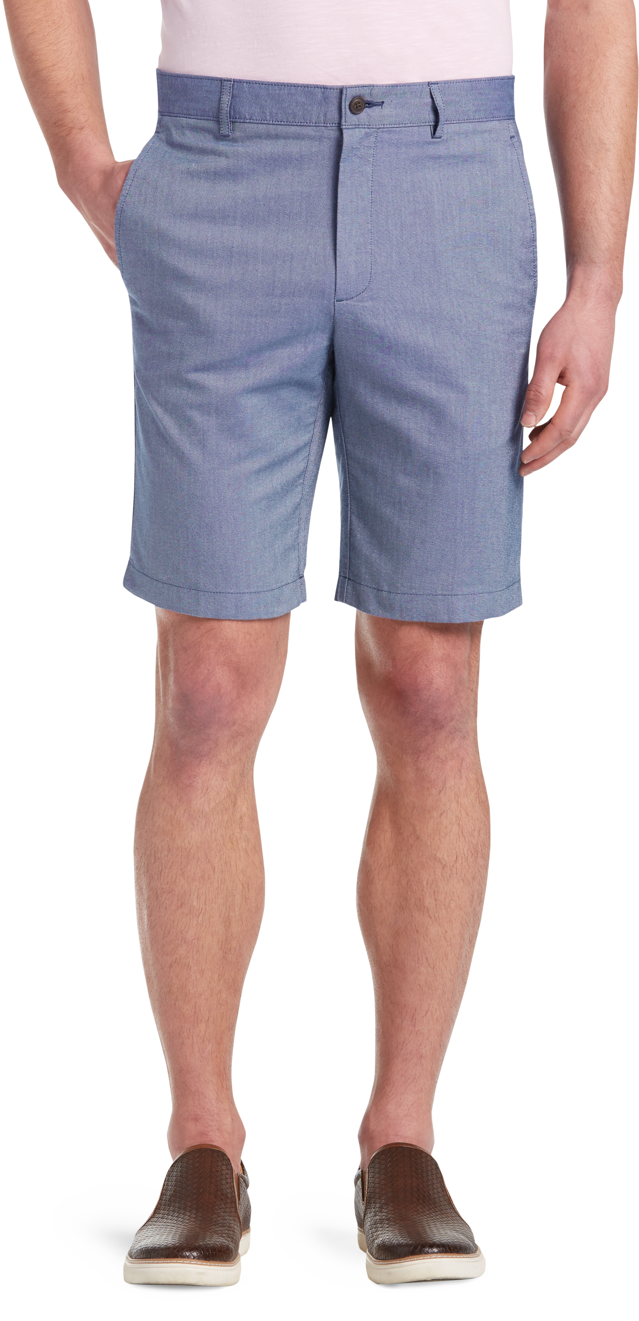 1905 Collection Tailored Fit Oxford Shorts - Big & Tall CLEARANCE - All Clearance | Jos A Bank