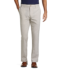 Reserve Collection Tailored Fit Flat Front Chino Pants - Ready for ...