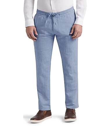Reserve Collection Tailored Fit Flat Front Casual Pant Clearance