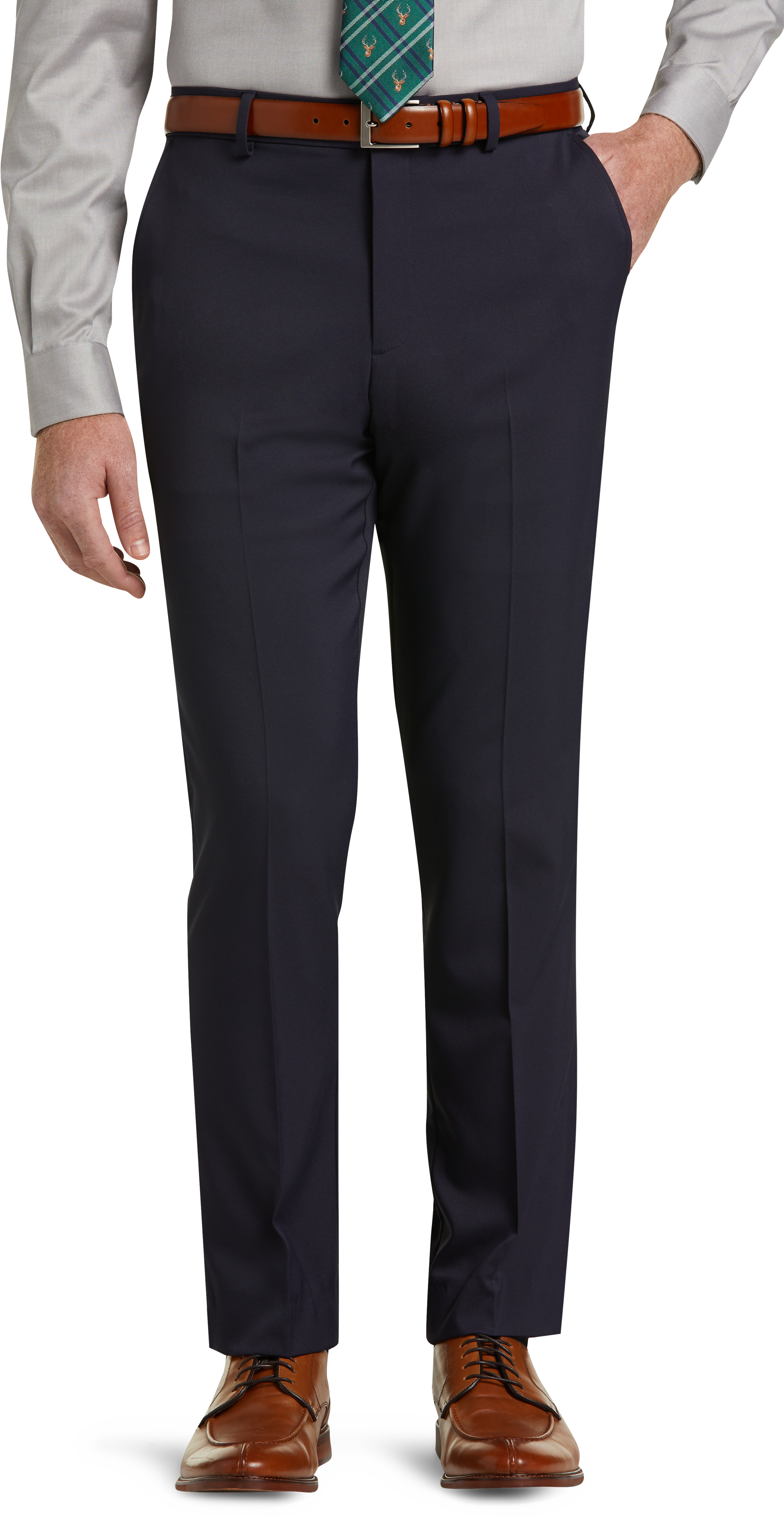1905 Collection Slim Fit Flat Front Tech Dress Pant All Pants Jos A Bank