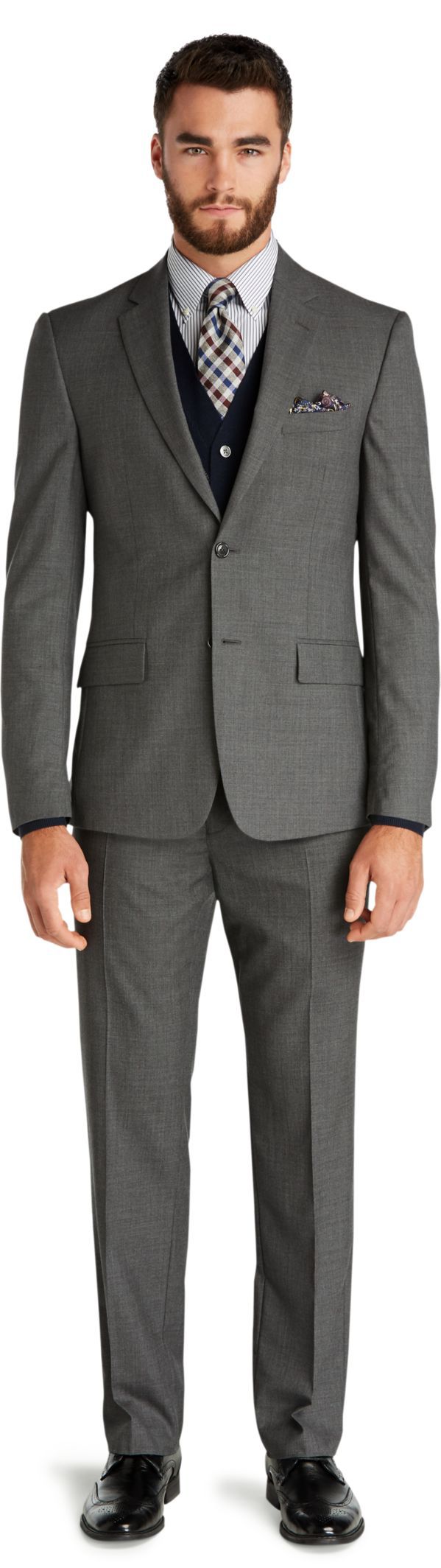 Traditional Fit Suit - Men's Big & Tall Suits - Executive Collection ...