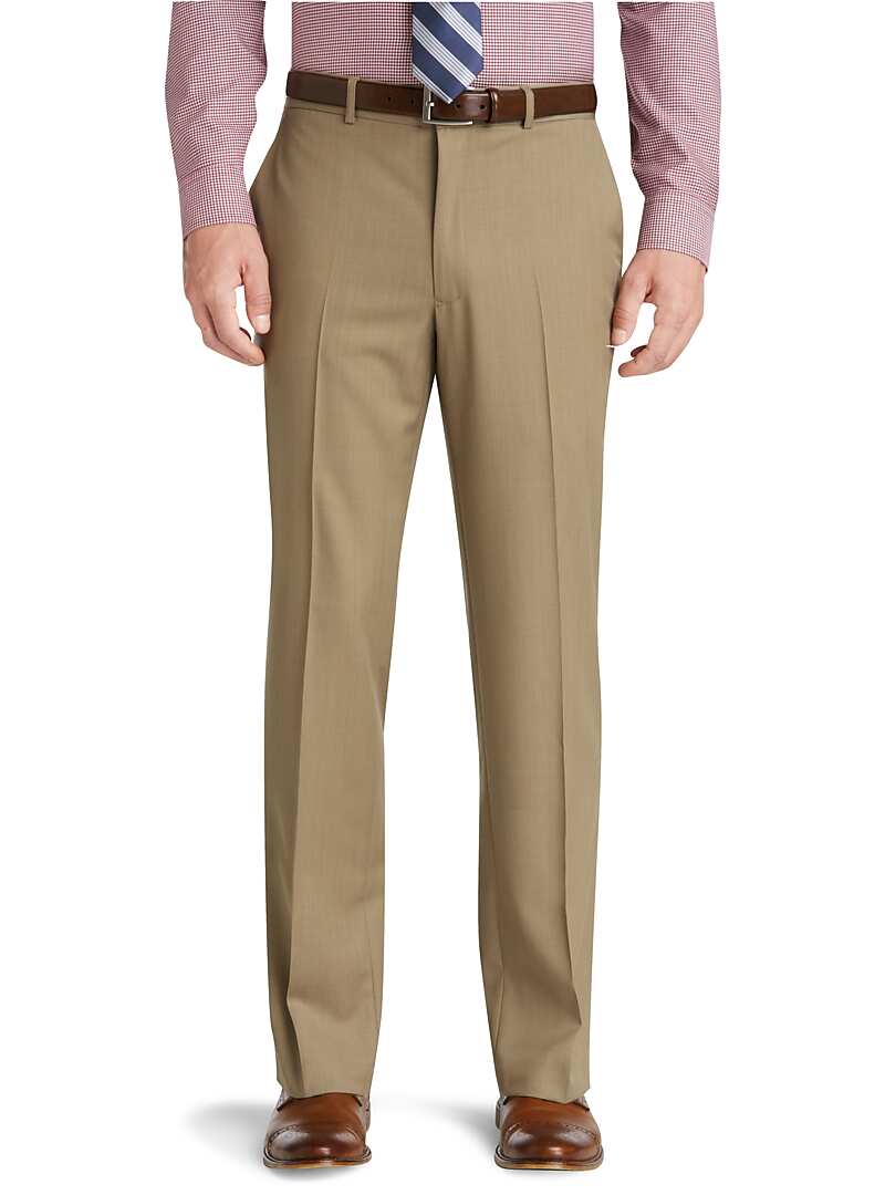 tailored fit dress pants