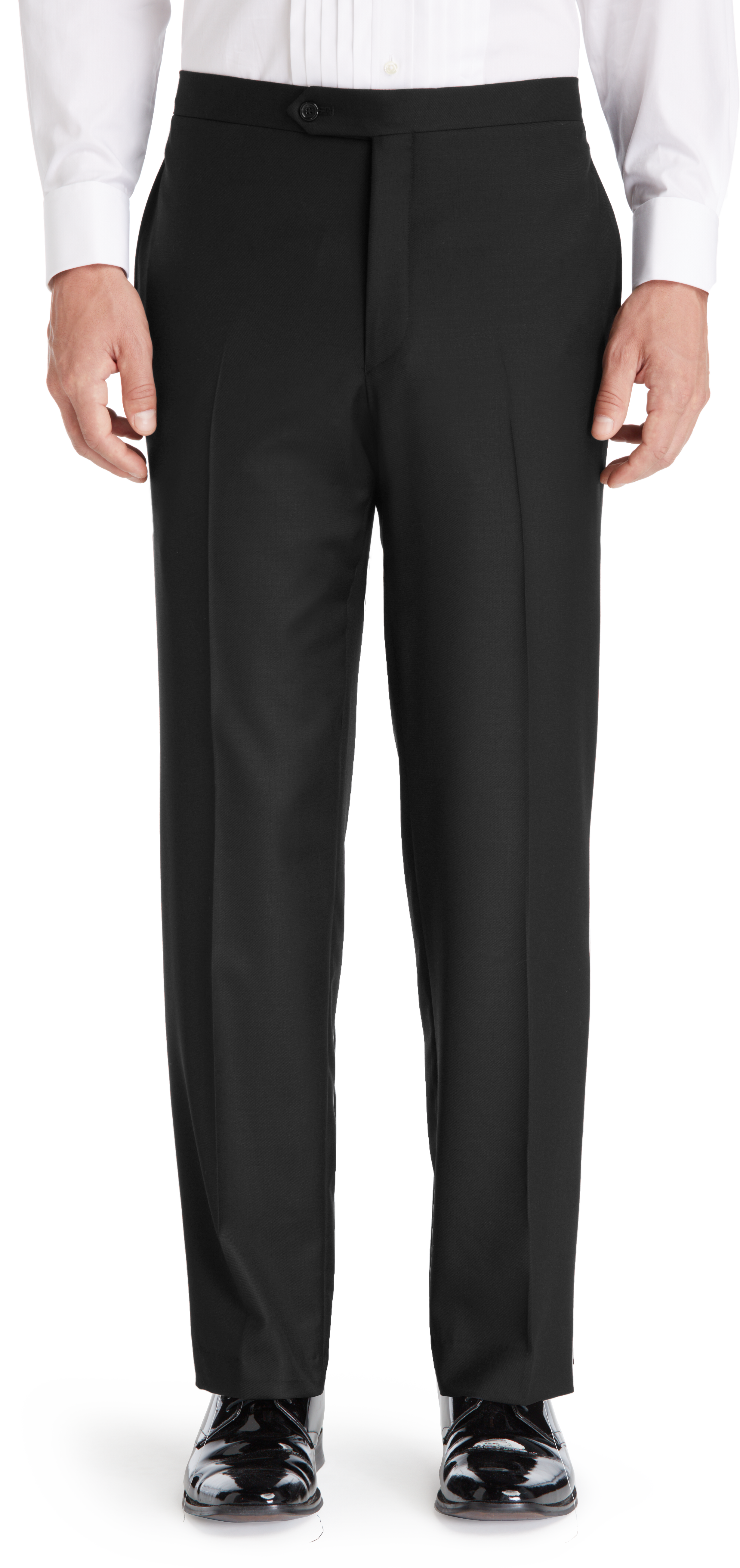 wide leg tuxedo pants