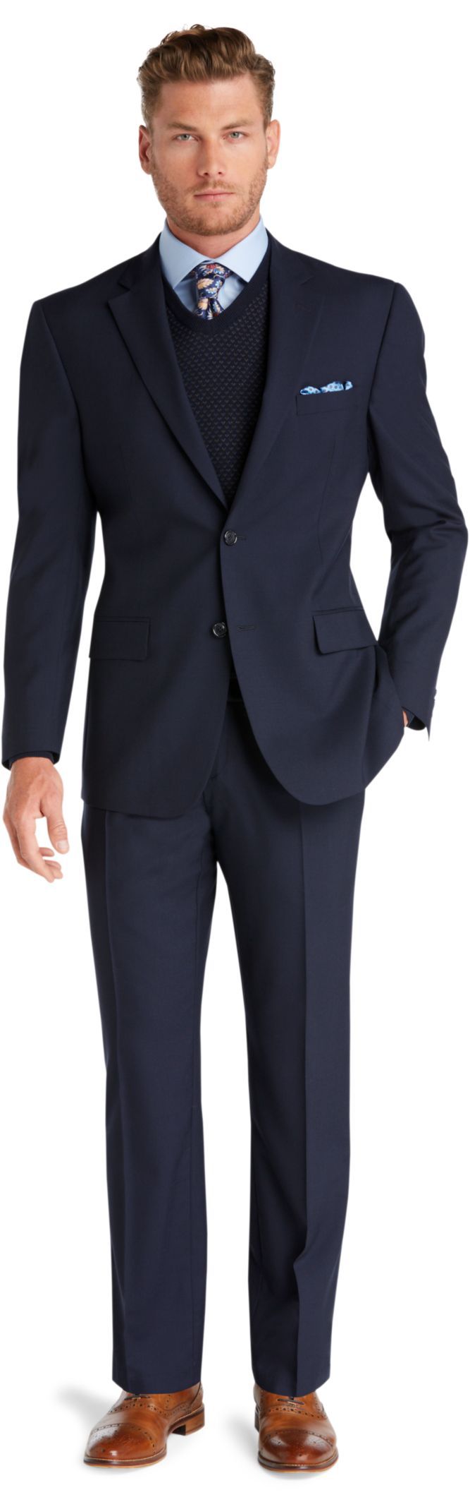 Executive Collection Traditional Fit Suit Big & Tall Big & Tall