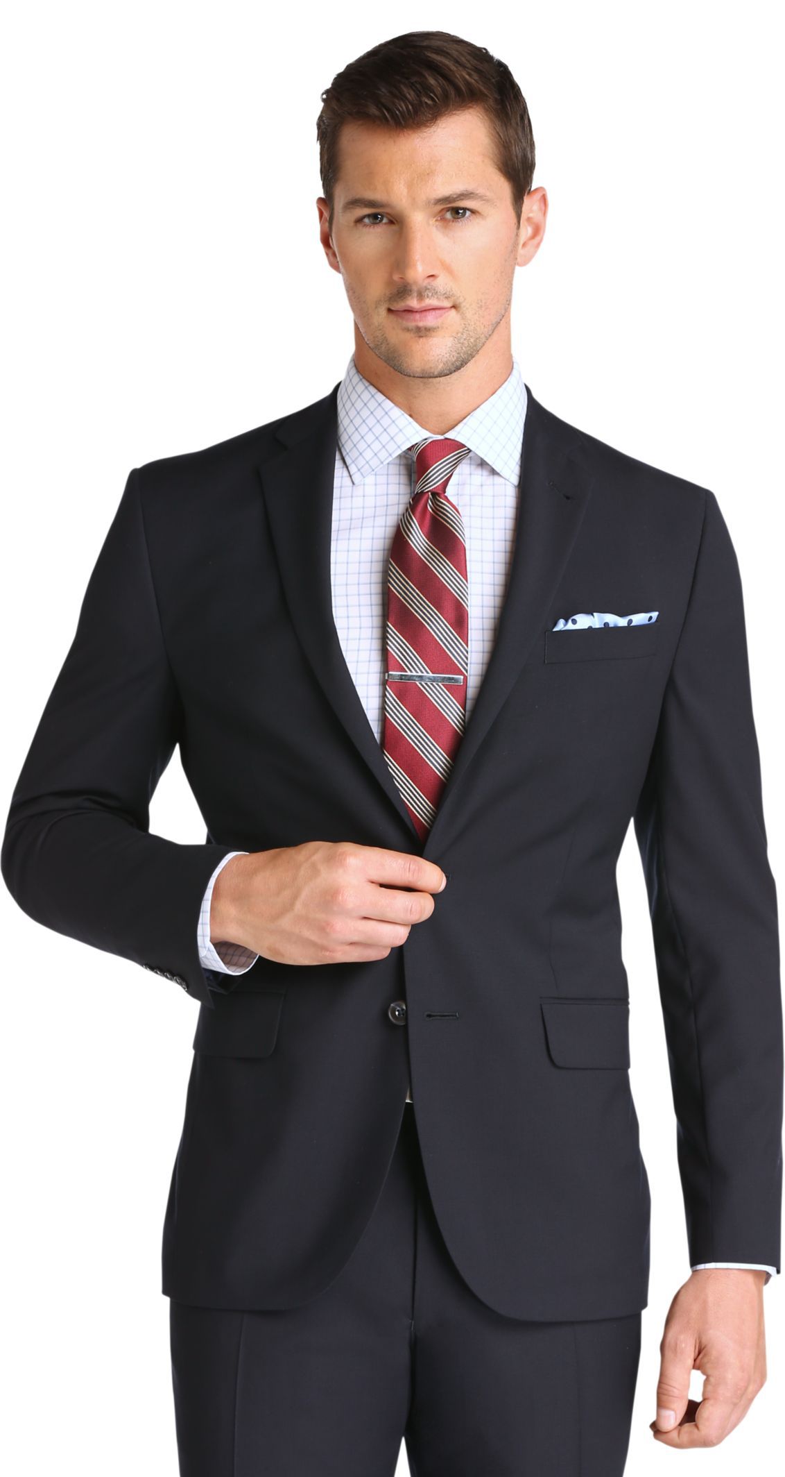 1905 Collection Slim Fit Suit Separate Jacket - Big & Tall - 1905 Suits ...