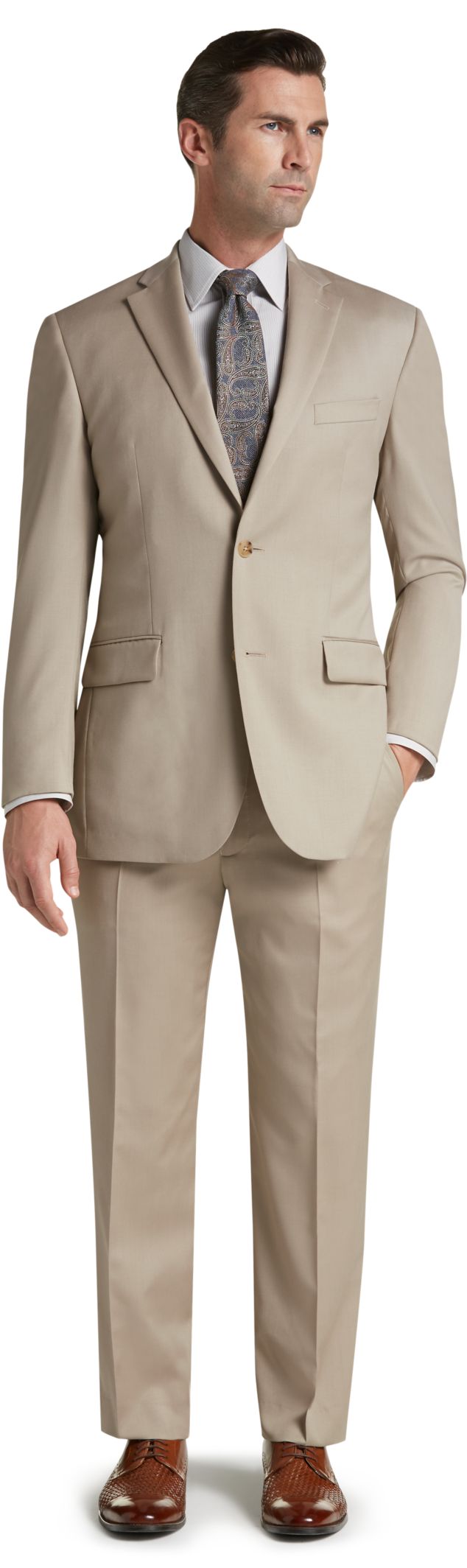 Traveler Collection Tailored Fit Suit - Big & Tall - Traveler Suits ...