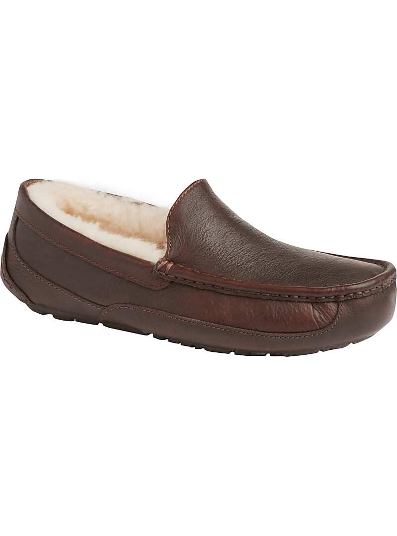 UGG Ascot Leather Slippers - All Shoes | Jos A Bank