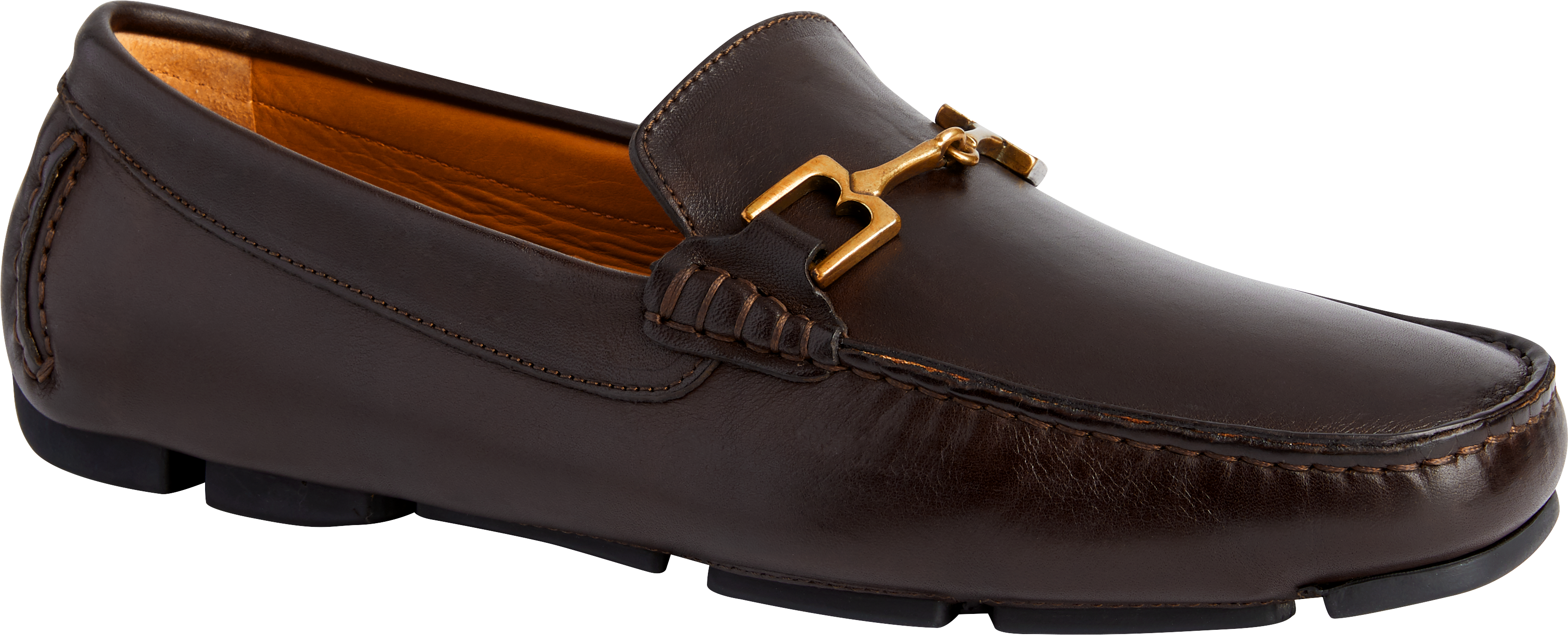 bruno magli jaguar leather bit loafer