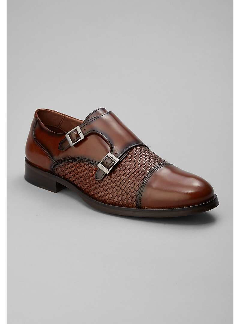 joseph abboud black patent dress shoe