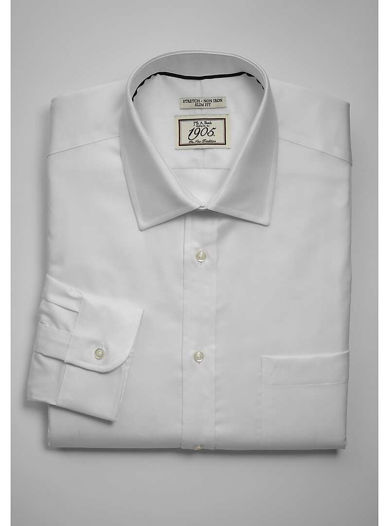 pink spread collar dress shirt