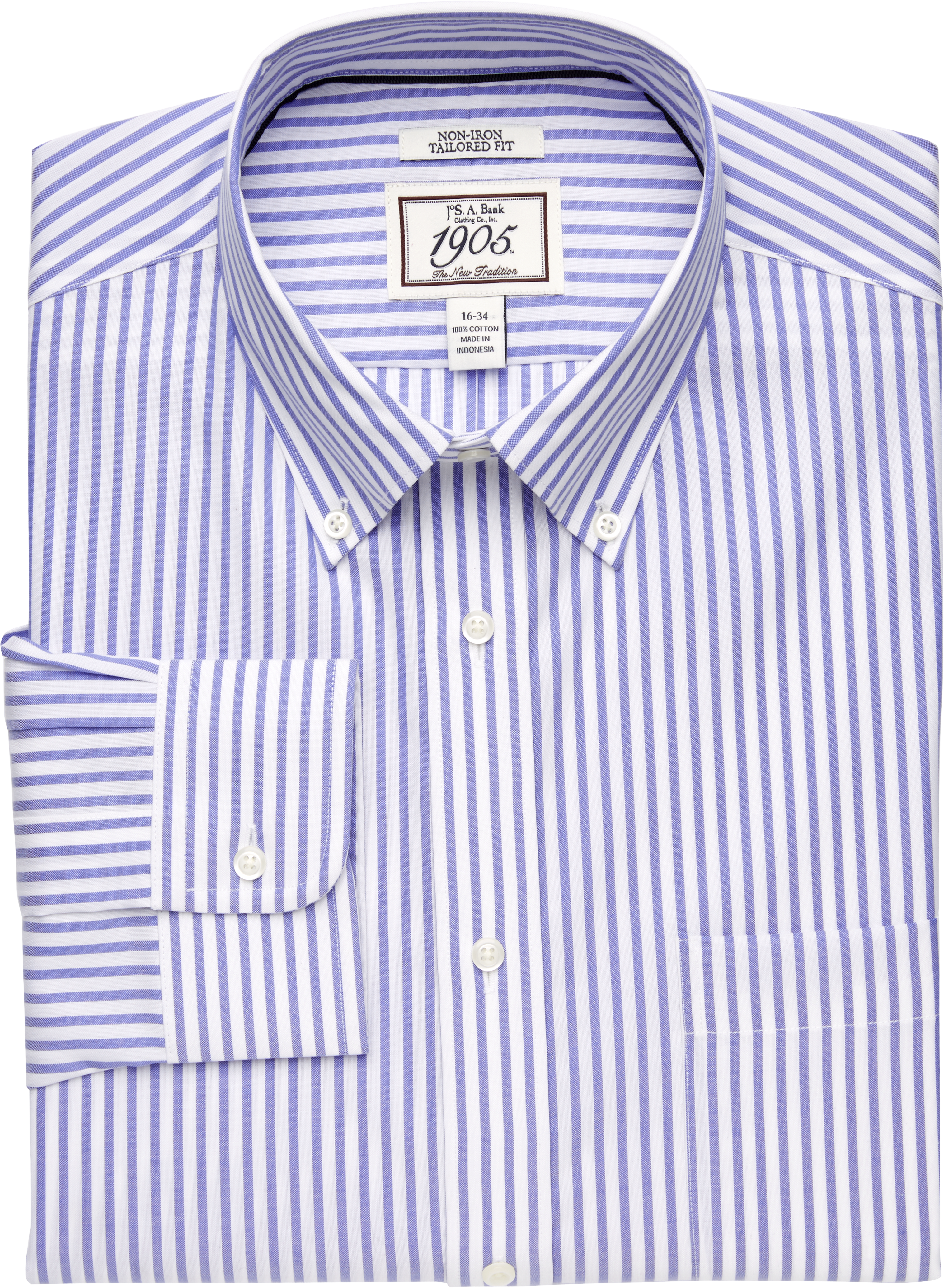 white slim fit button down collar shirt