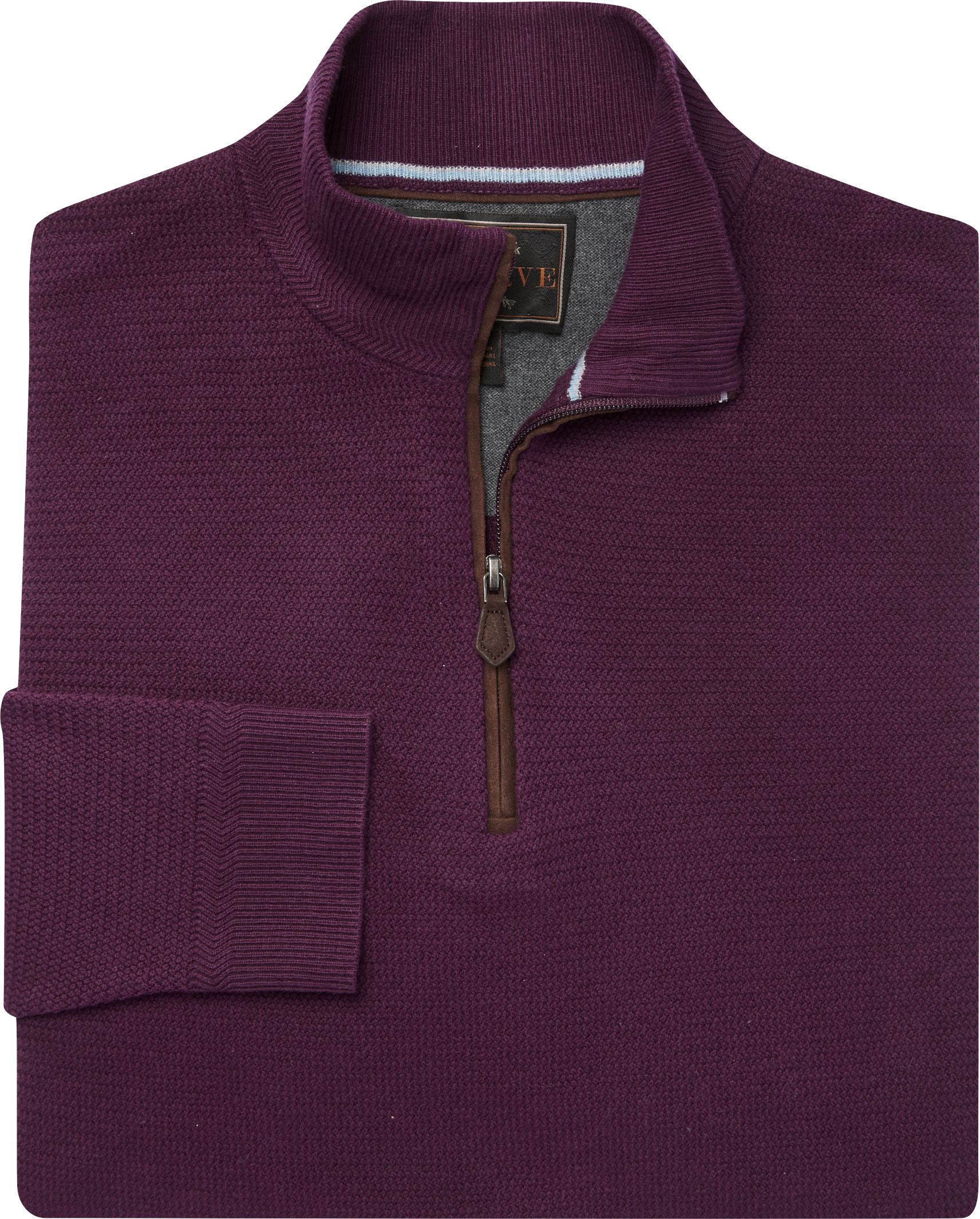 Reserve Collection Cotton Cashmere Quarter-Zip Sweater - Reserve ...