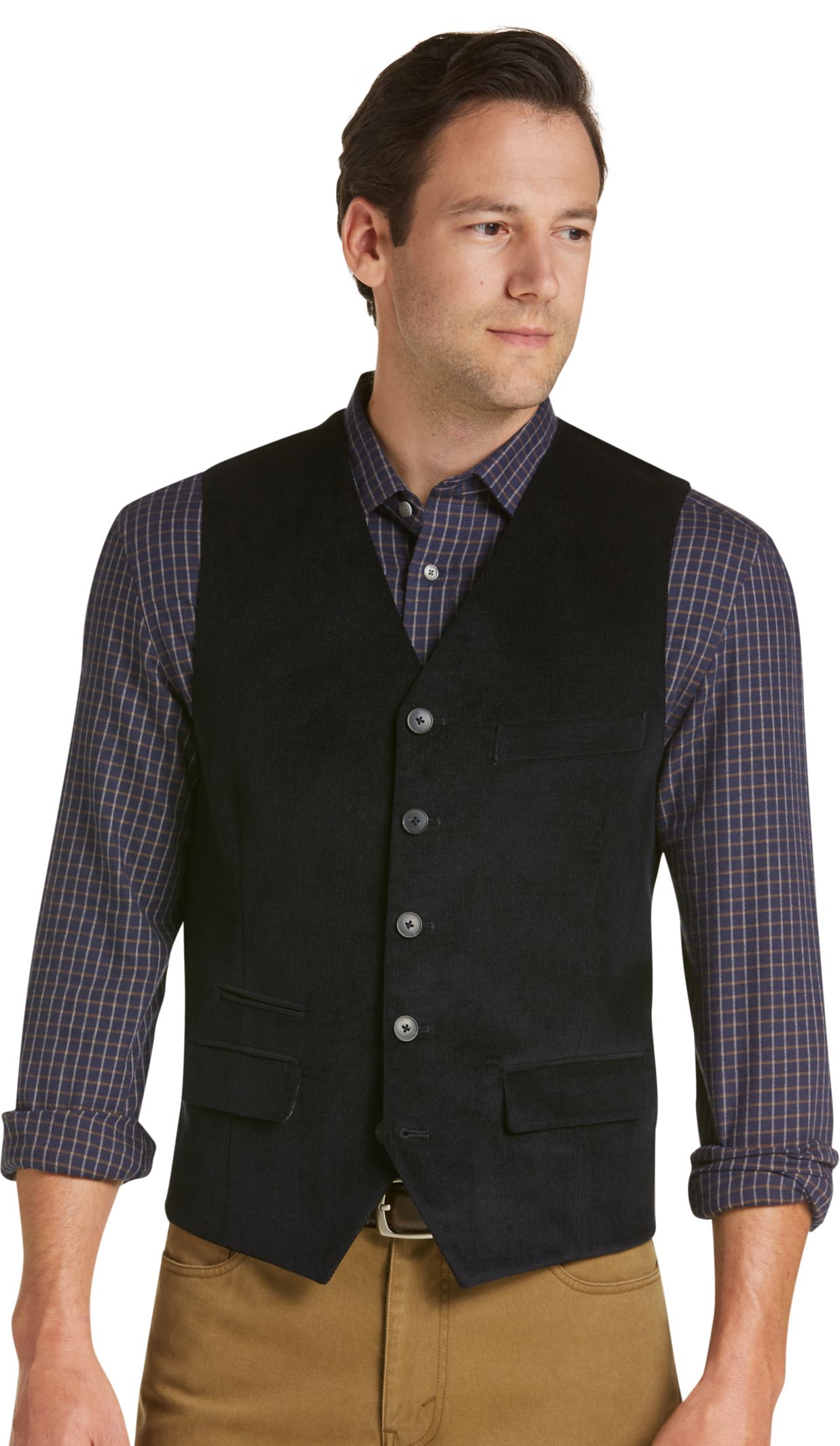 Reserve Collection Tailored Fit Corduroy Vest CLEARANCE - All Clearance ...