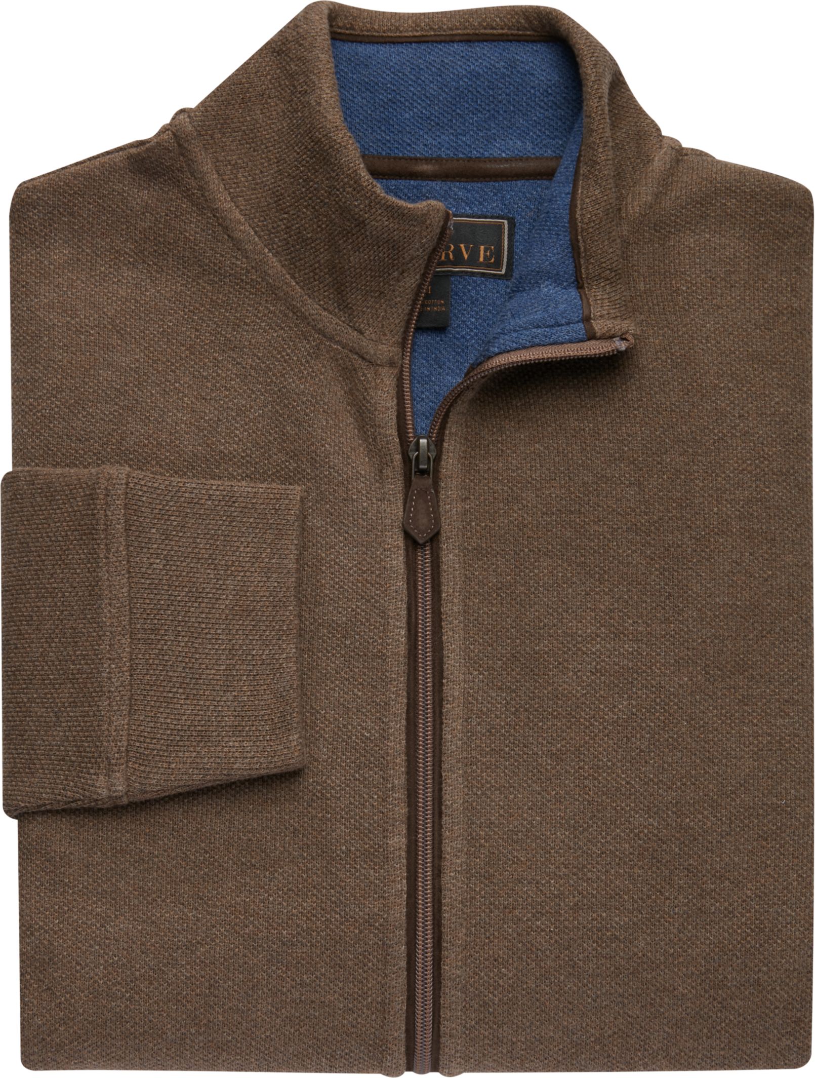 Reserve Collection Cotton Full-Zip Sweater CLEARANCE - $29 Pima Cotton ...