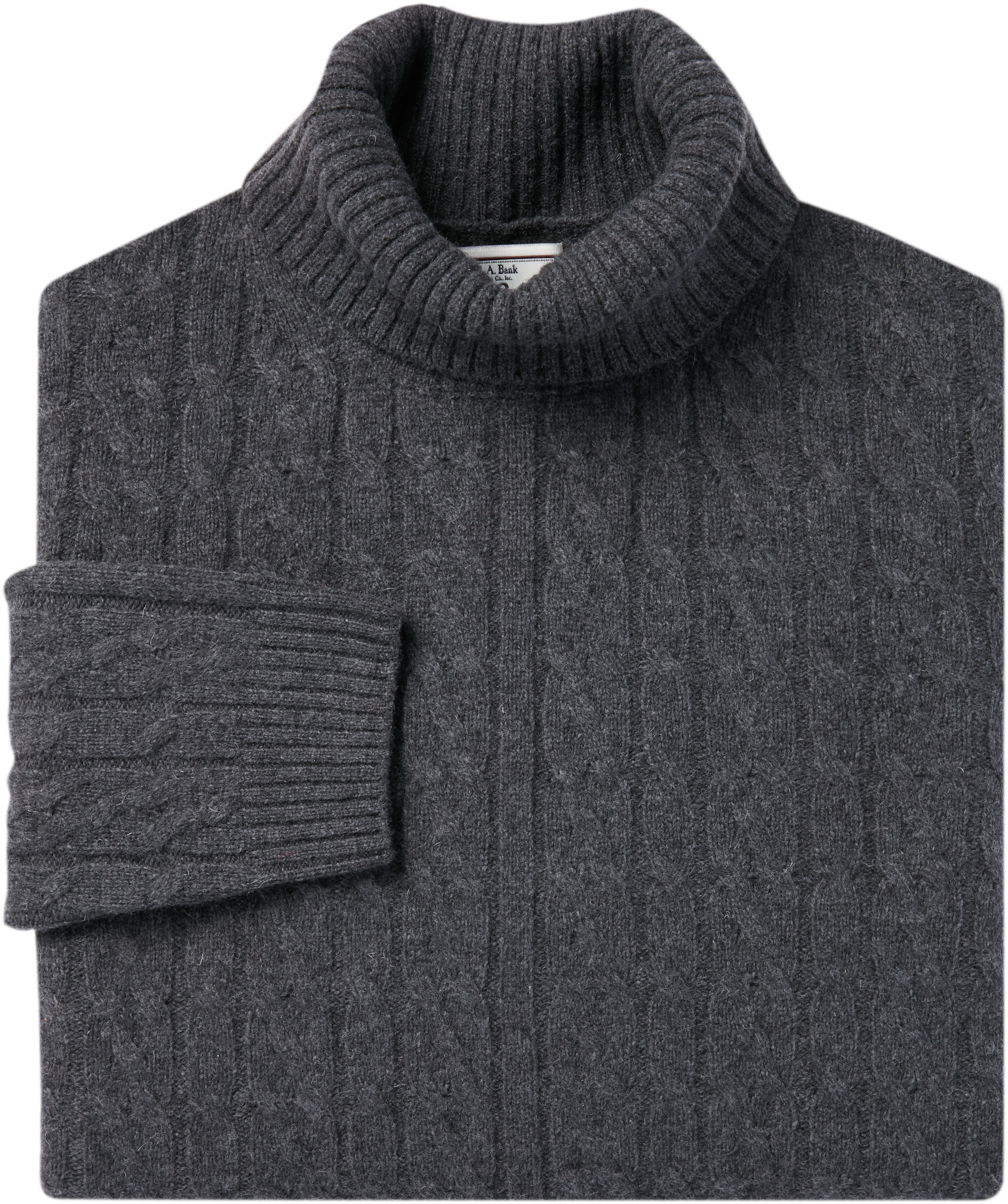 1905 Collection Lambswool Blend Turtleneck Sweater Big & Tall New