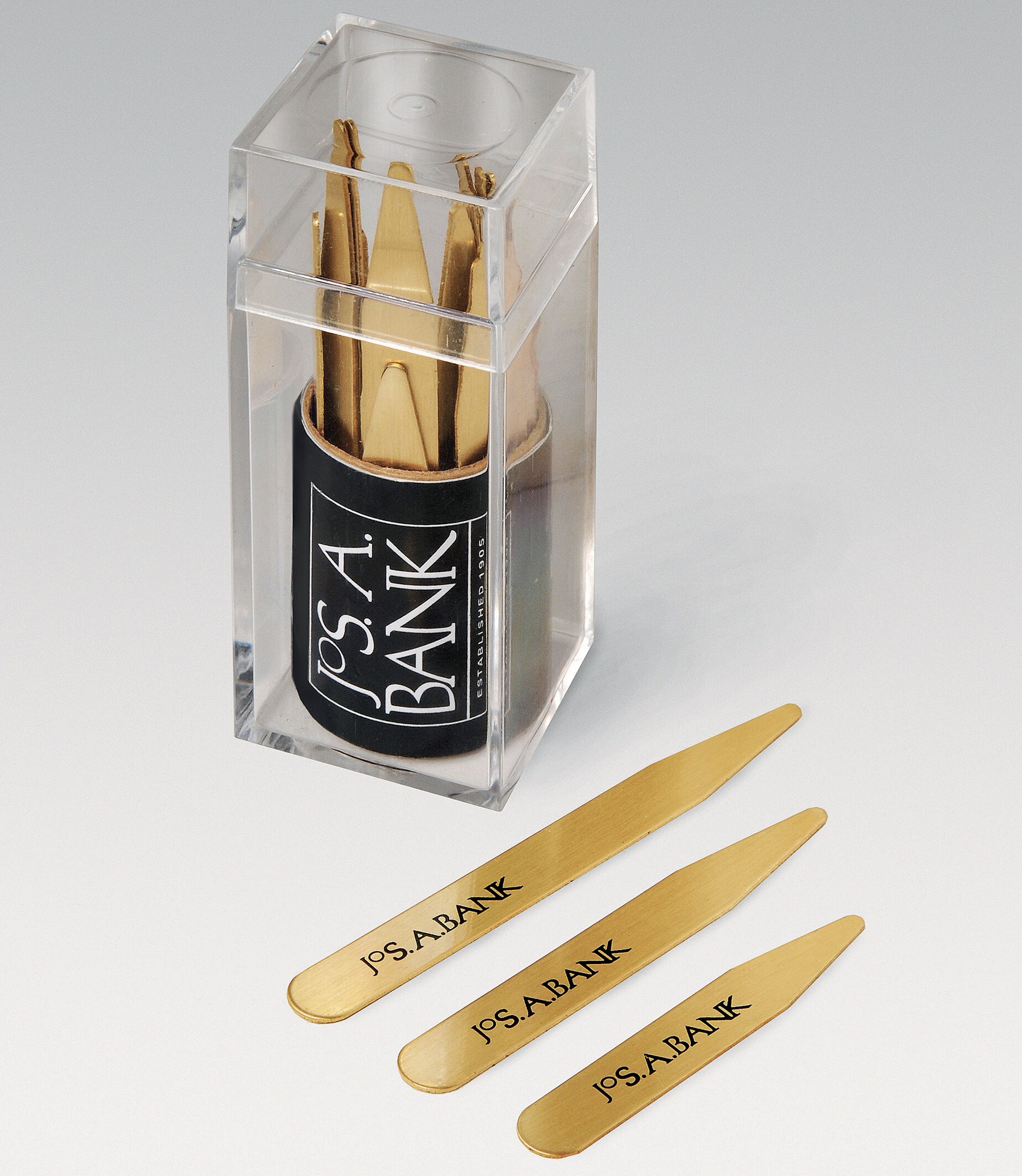 Jos. A. Bank Brass Collar Stays All Accessories Jos A Bank