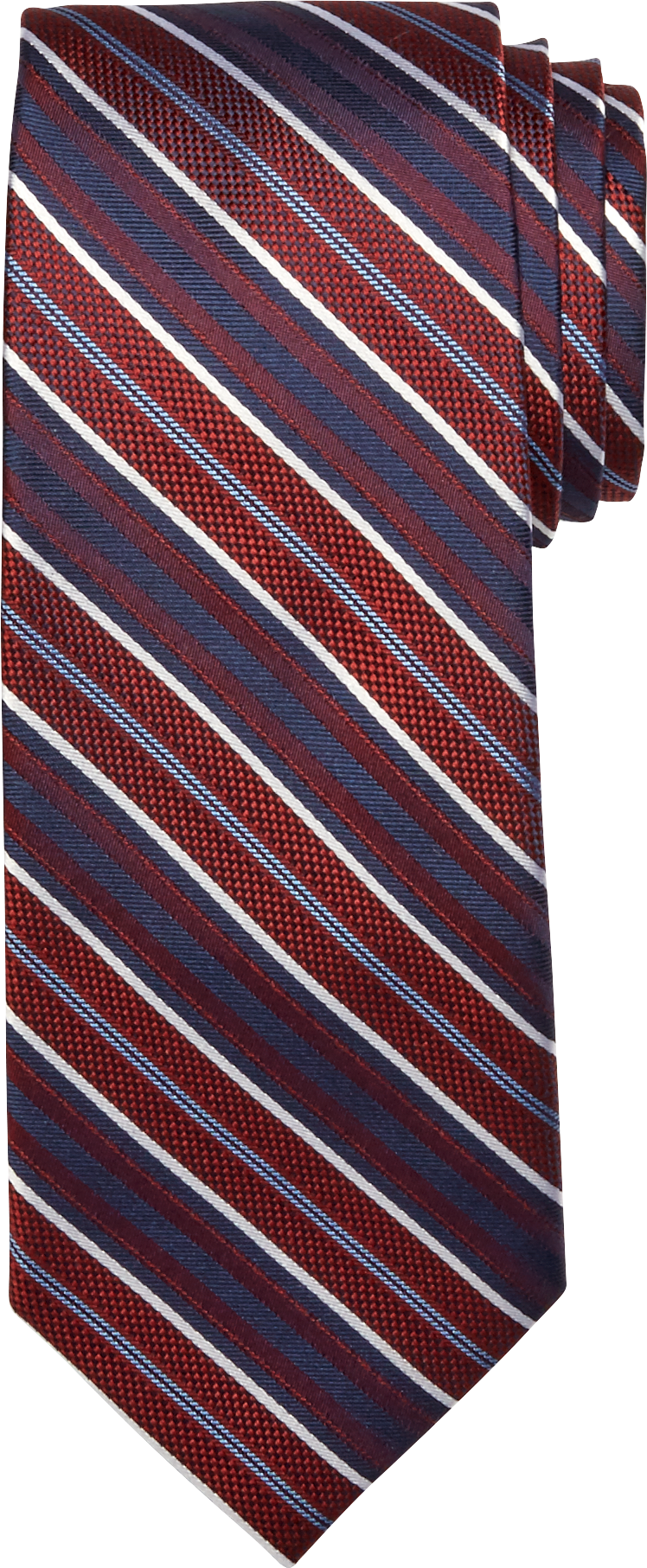 Reserve Collection Stripe Pattern Tie - Reserve Ties | Jos A Bank