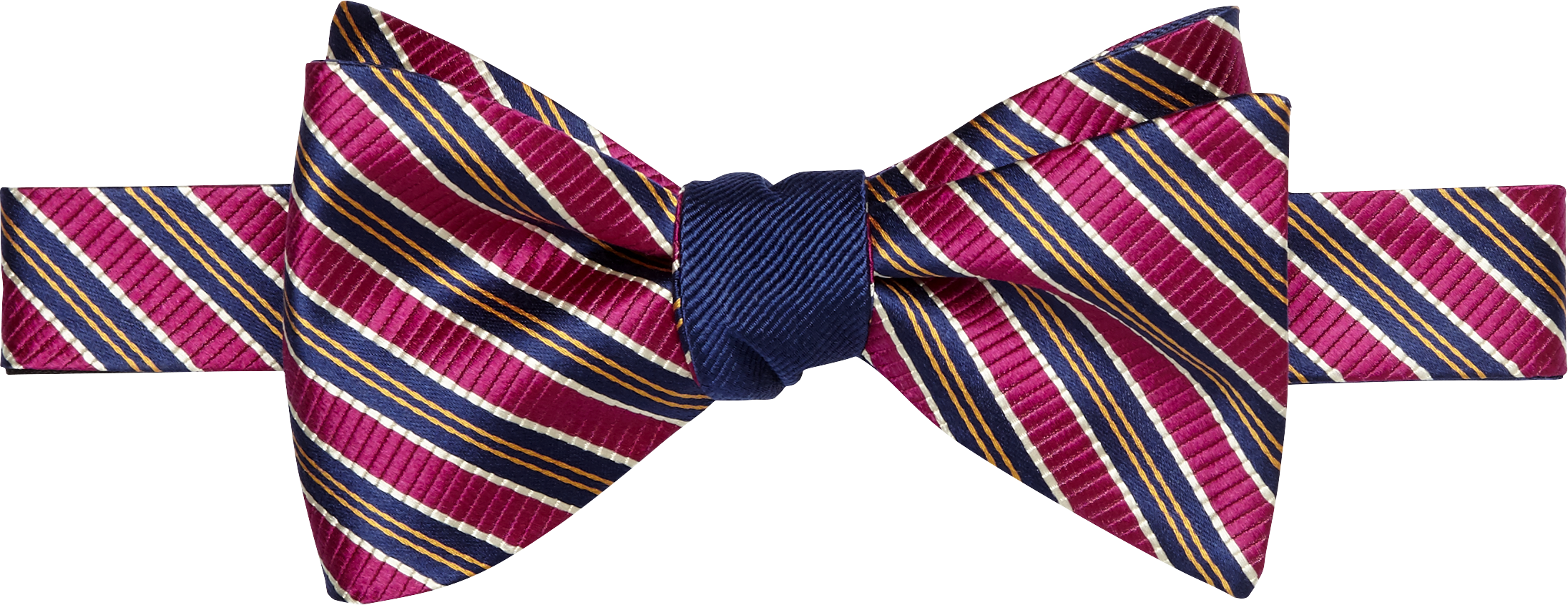 Jos. A. Bank Stripe SelfTie Bow Tie CLEARANCE Clearance Accessories