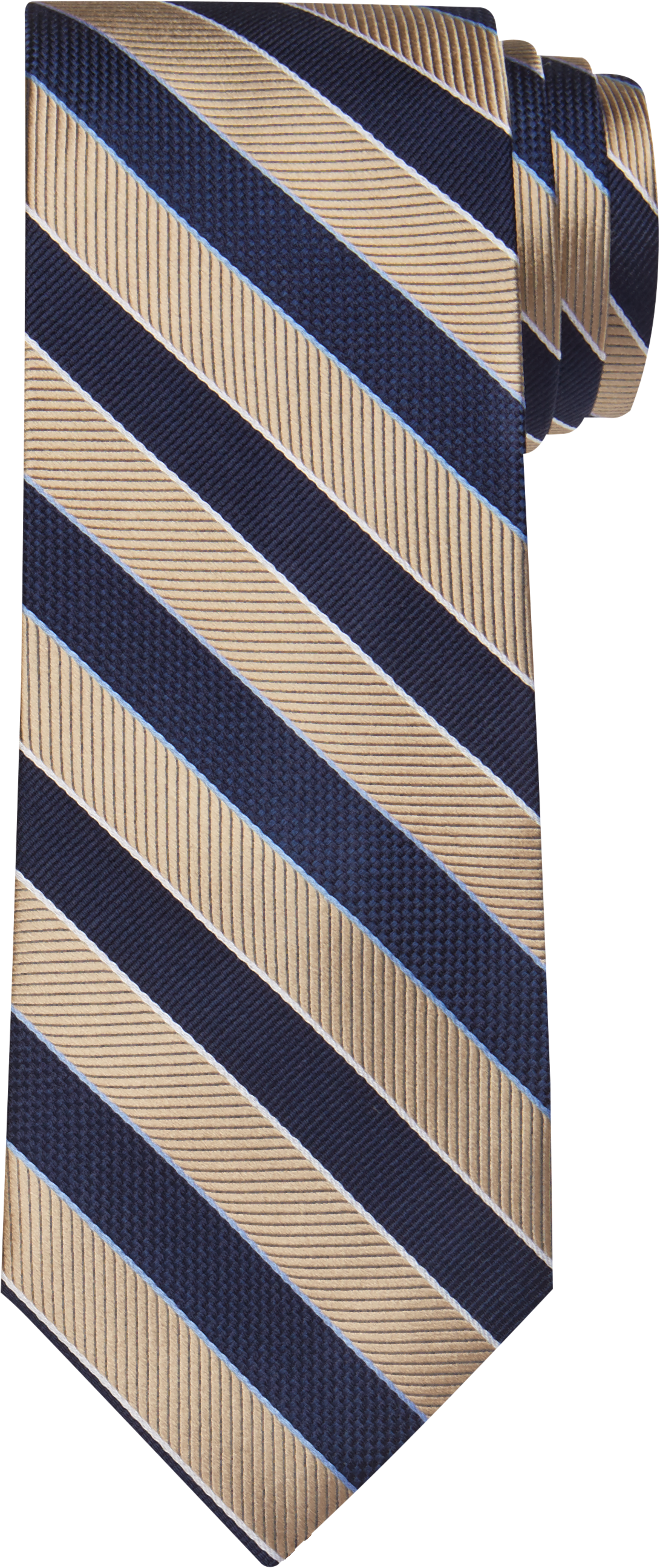 Traveler Collection Stripe Tie - Long - Men's Pink Apparel | Jos A Bank