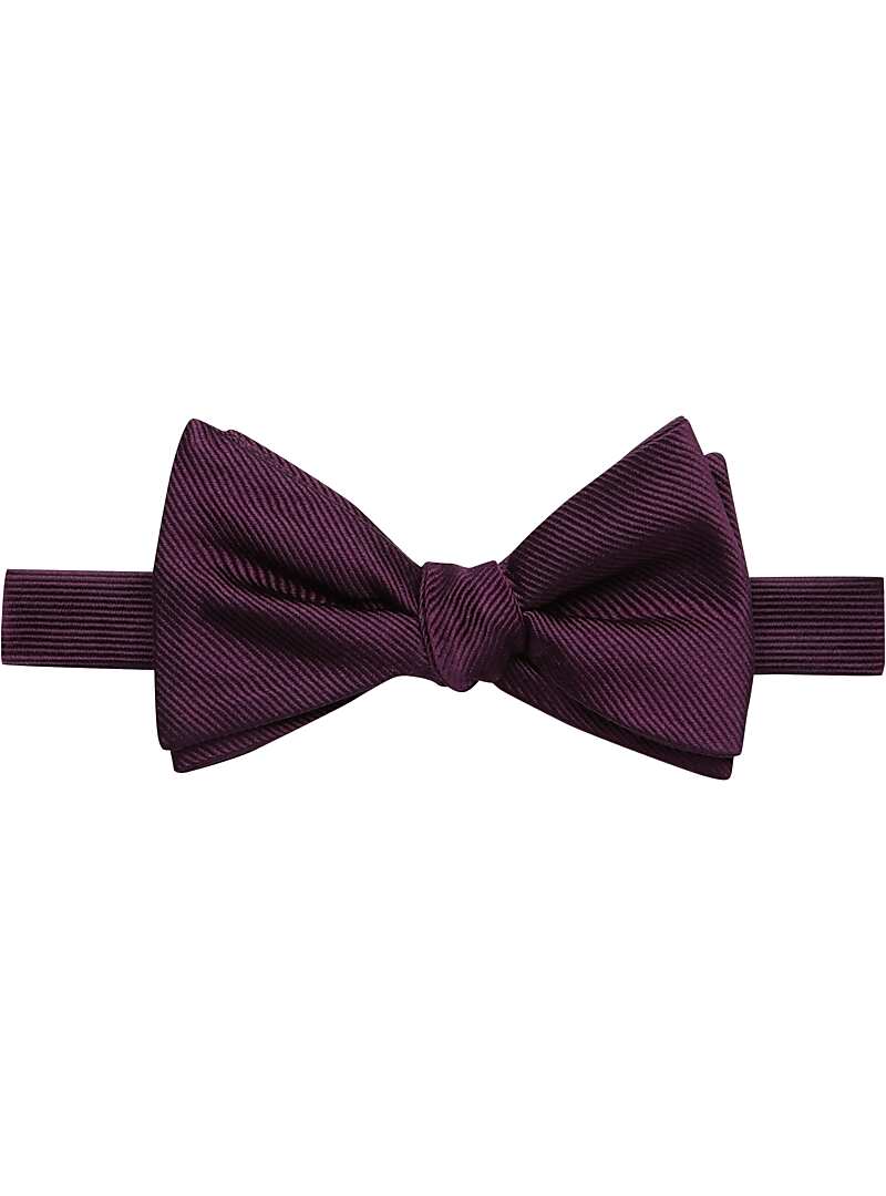 Jos. A. Bank Woven Stripe Bow Tie CLEARANCE - Flash Sale Accessories ...