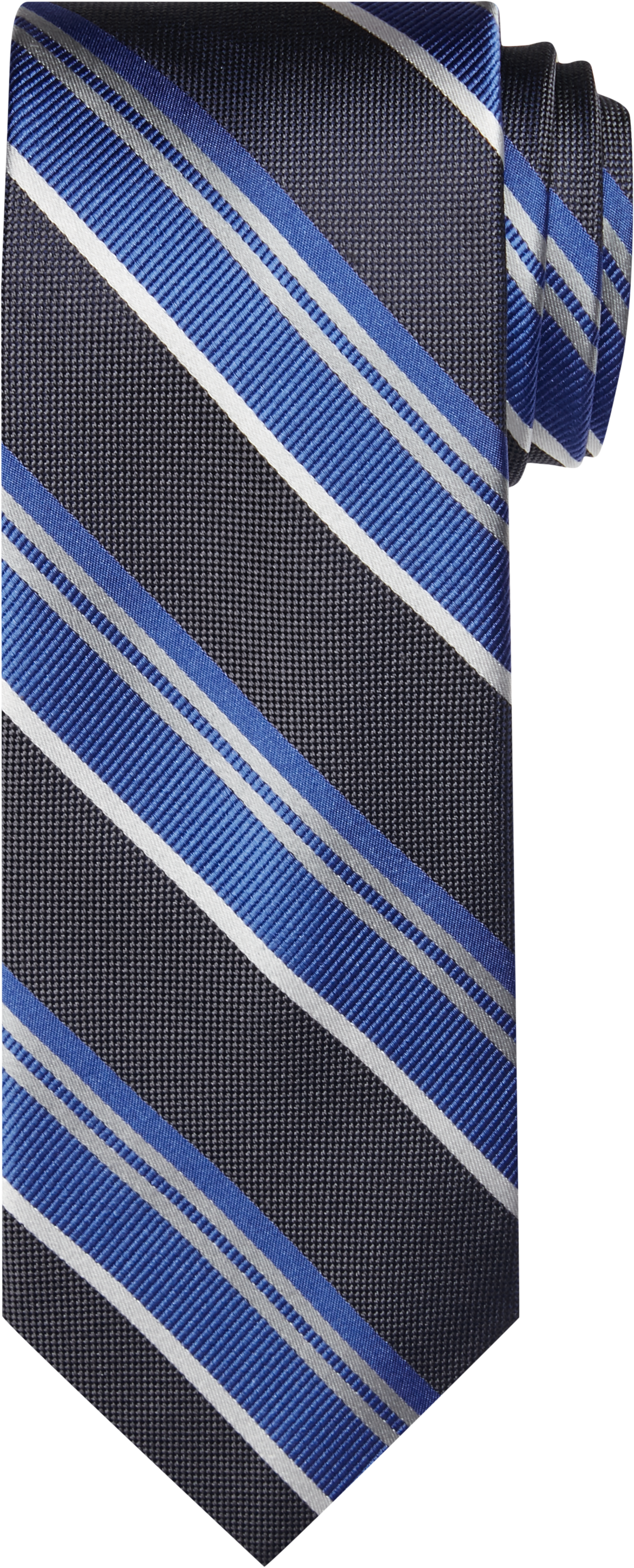 Traveler Collection Stripe Tie - Long - All Big & Tall | Jos A Bank