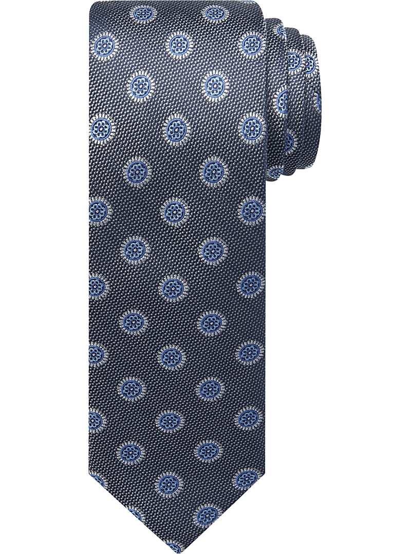 1905 Collection Oval Medallion Tie - Long - New Arrivals | Jos A Bank