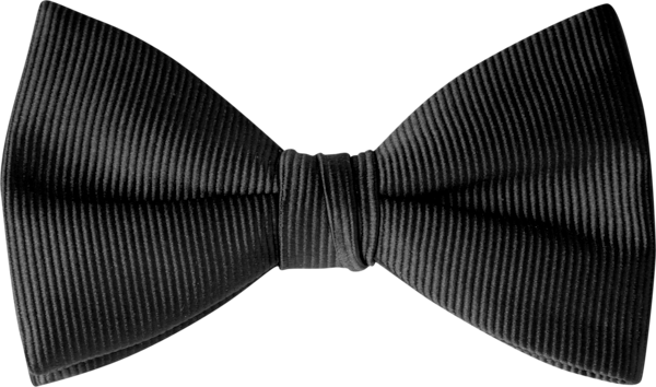 Duet Black Faille Bow Tie (8909DUBLK)