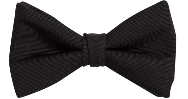 Vera Wang Black Big Bow Tie (8962VWBLK)