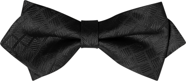 Monaco Black Fancy Bow Tie (8965MFBLK)