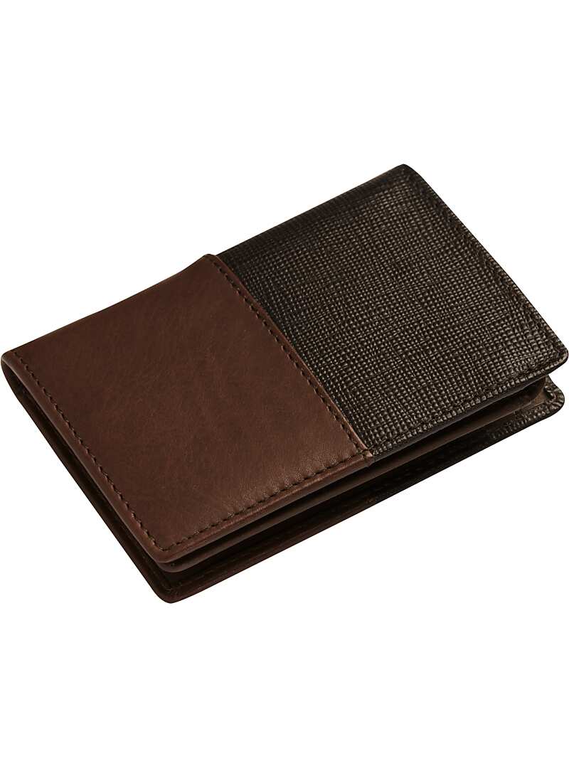 Jos. A. Bank Leather Two Tone L-Fold Wallet - Father's Day ...