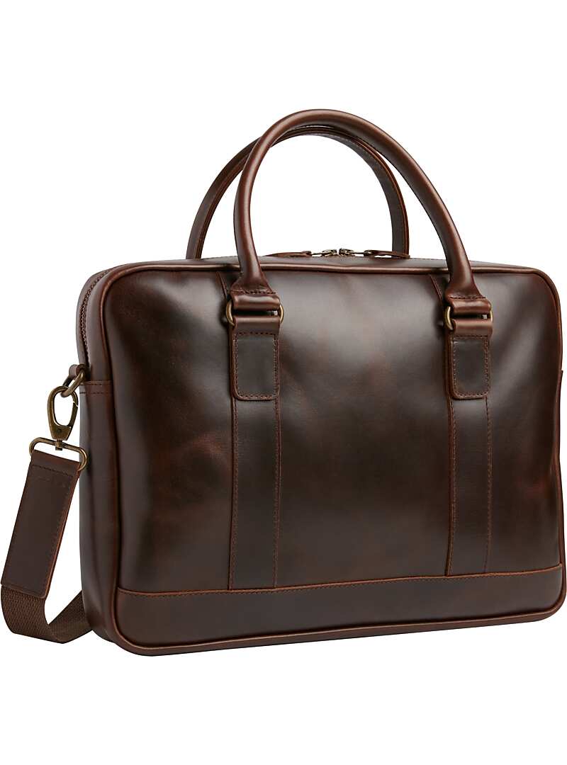 Jos. A. Bank Leather Briefcase - All Accessories | Jos A Bank