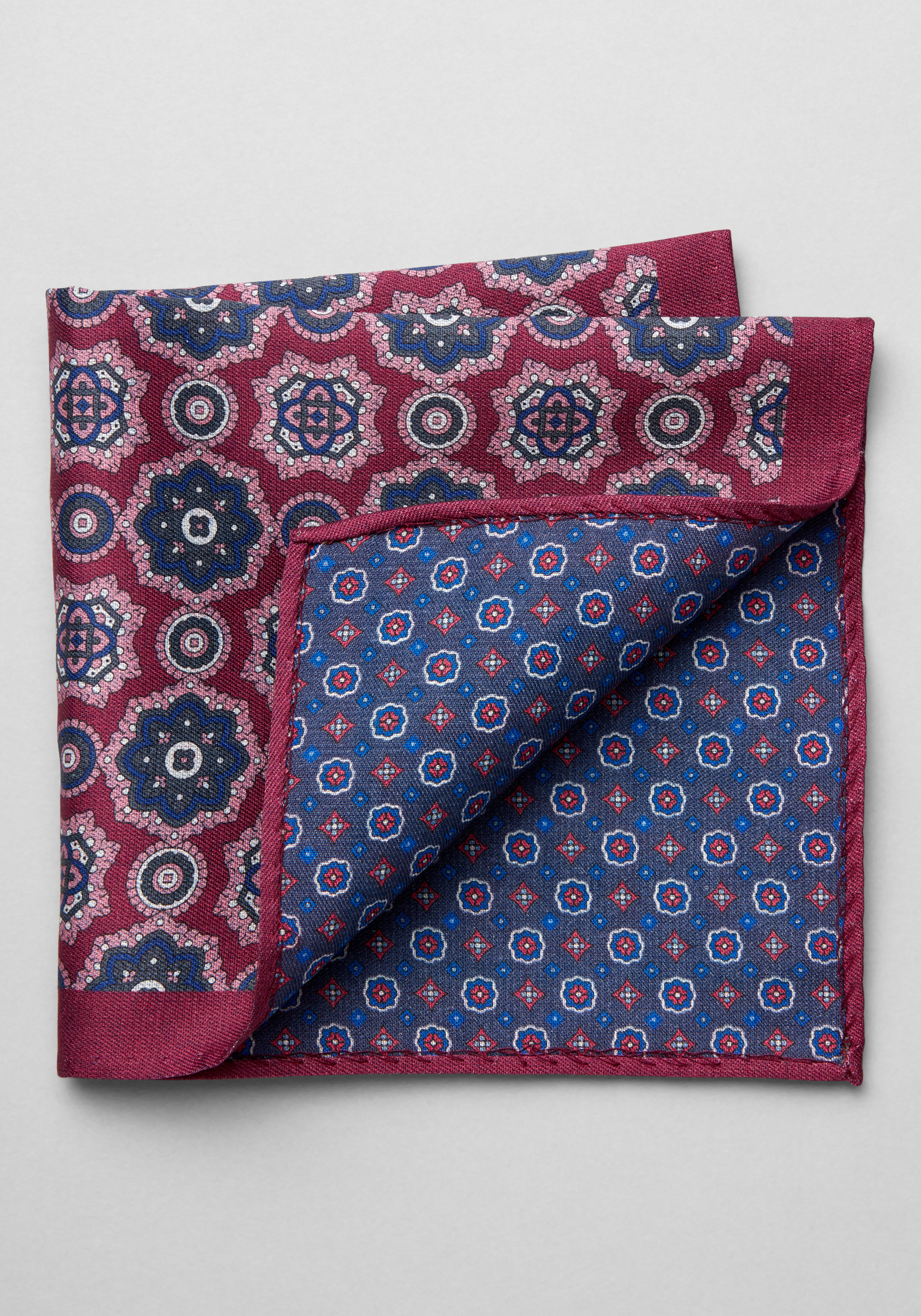 Jos. A. Bank Medallion Reversible Pocket Square - Father's Day Gifts ...