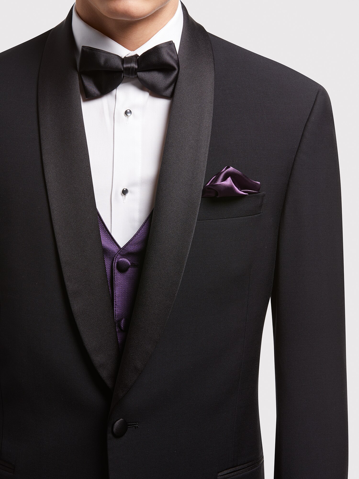 Calvin klein blue clearance tuxedo black lapel