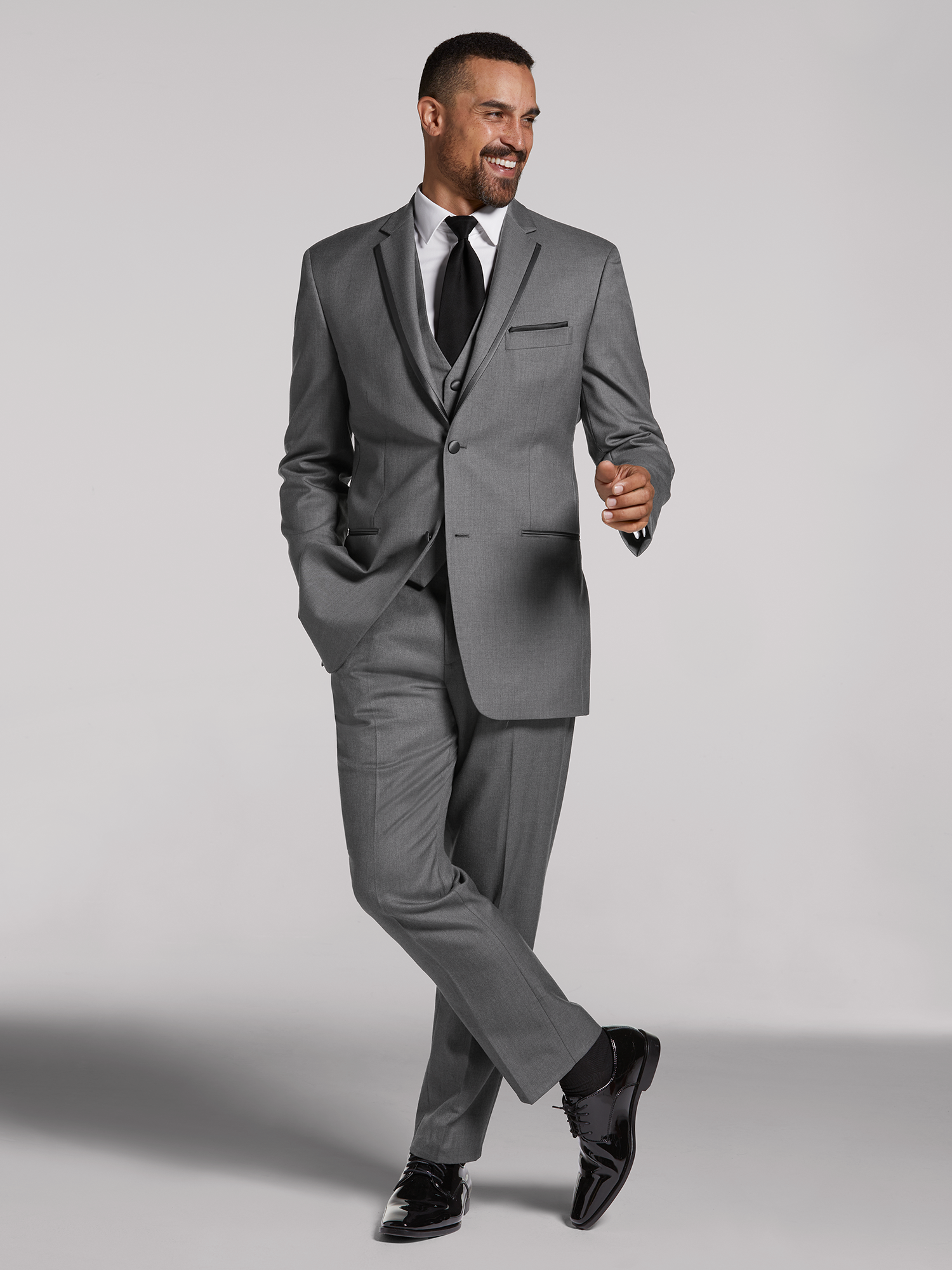 Tuxedo Suit Gray