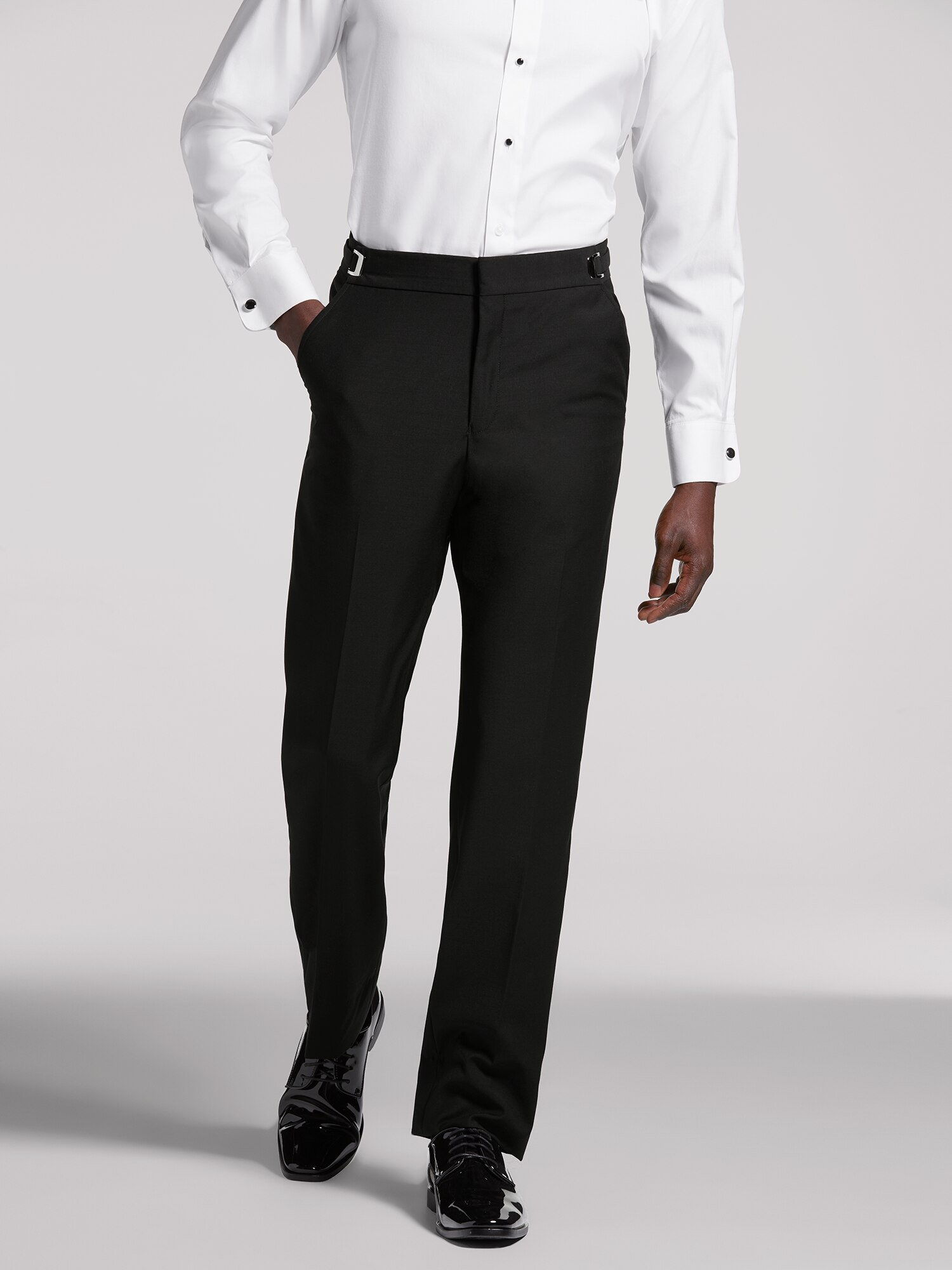 Calvin klein black hot sale modern fit tuxedo