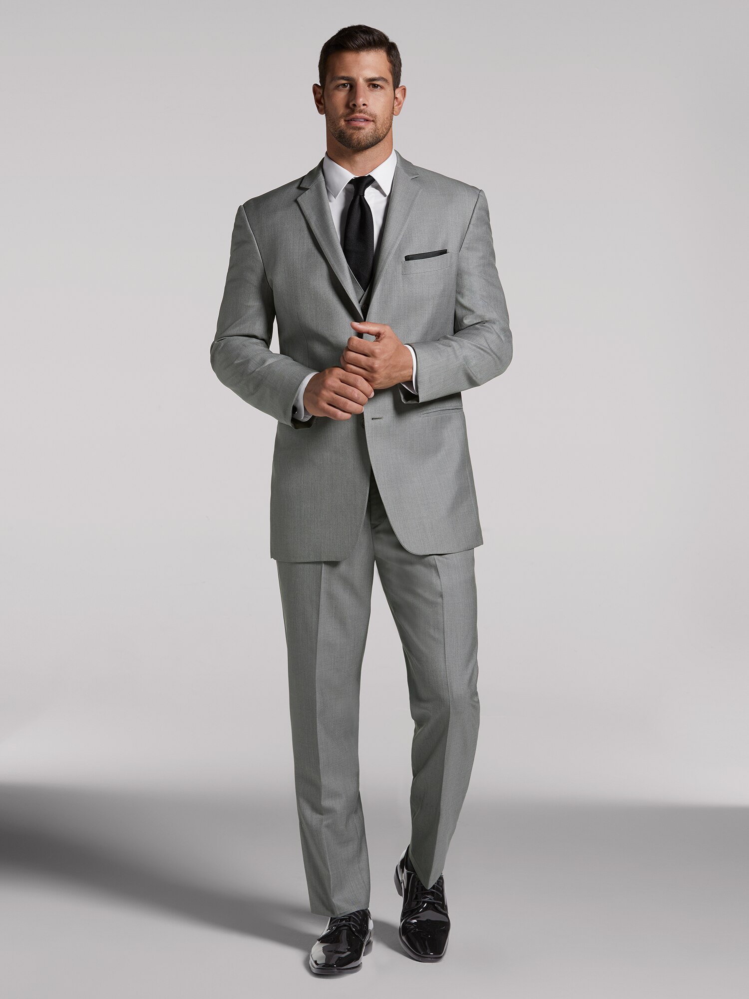 Louis Vuitton Striped suit Grey ref.39675 - Joli Closet