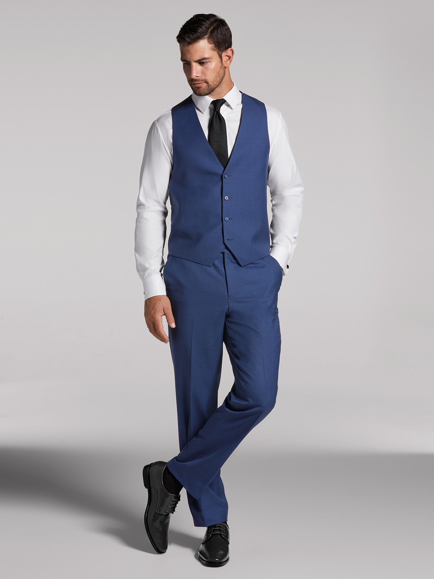 Calvin klein cheap dark blue suit