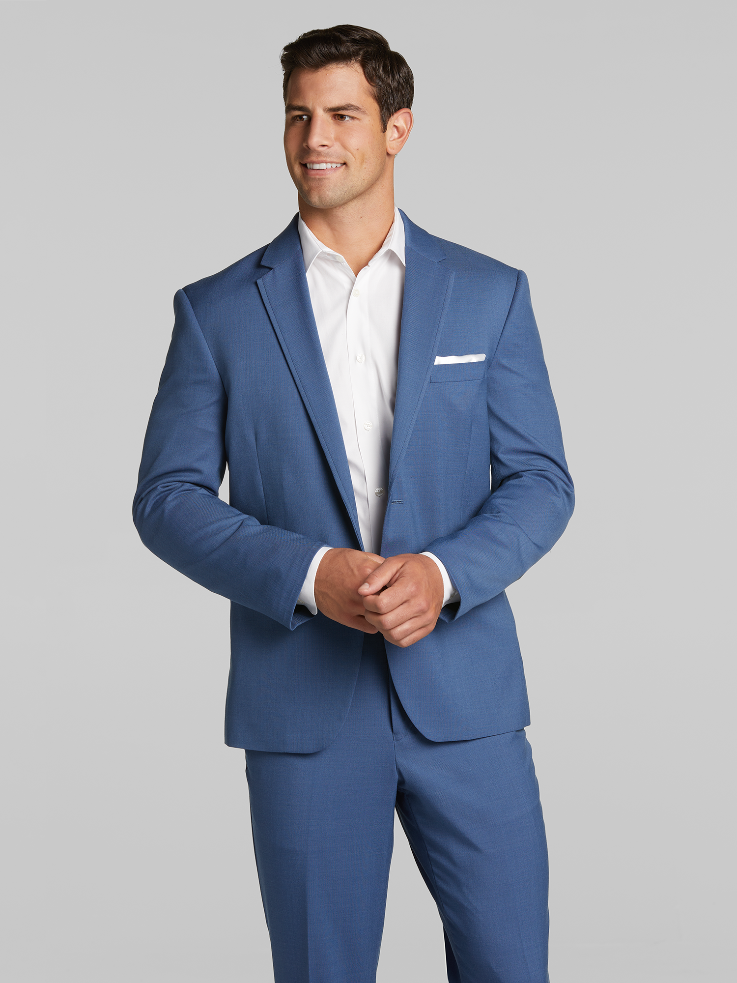 Blue Prom Suit by Calvin Klein