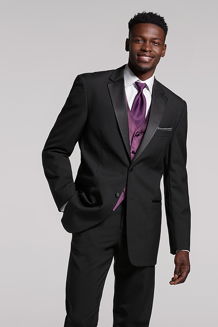 Grey Suit  The Black Tux