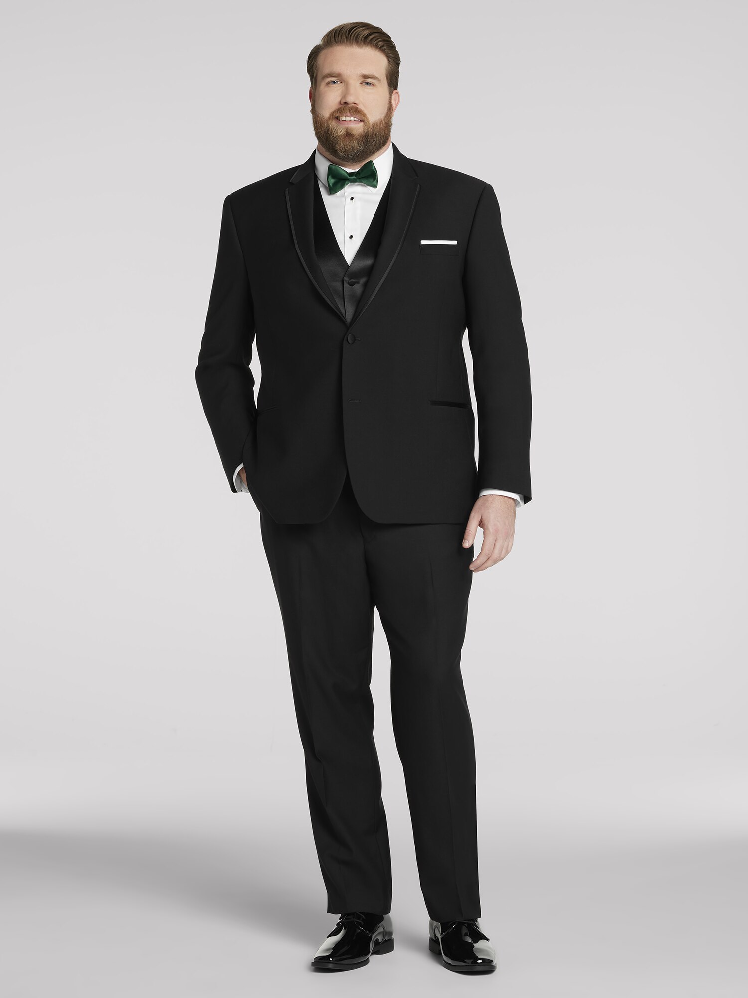 Classic Black Tux by Calvin Klein Tuxedo Rental