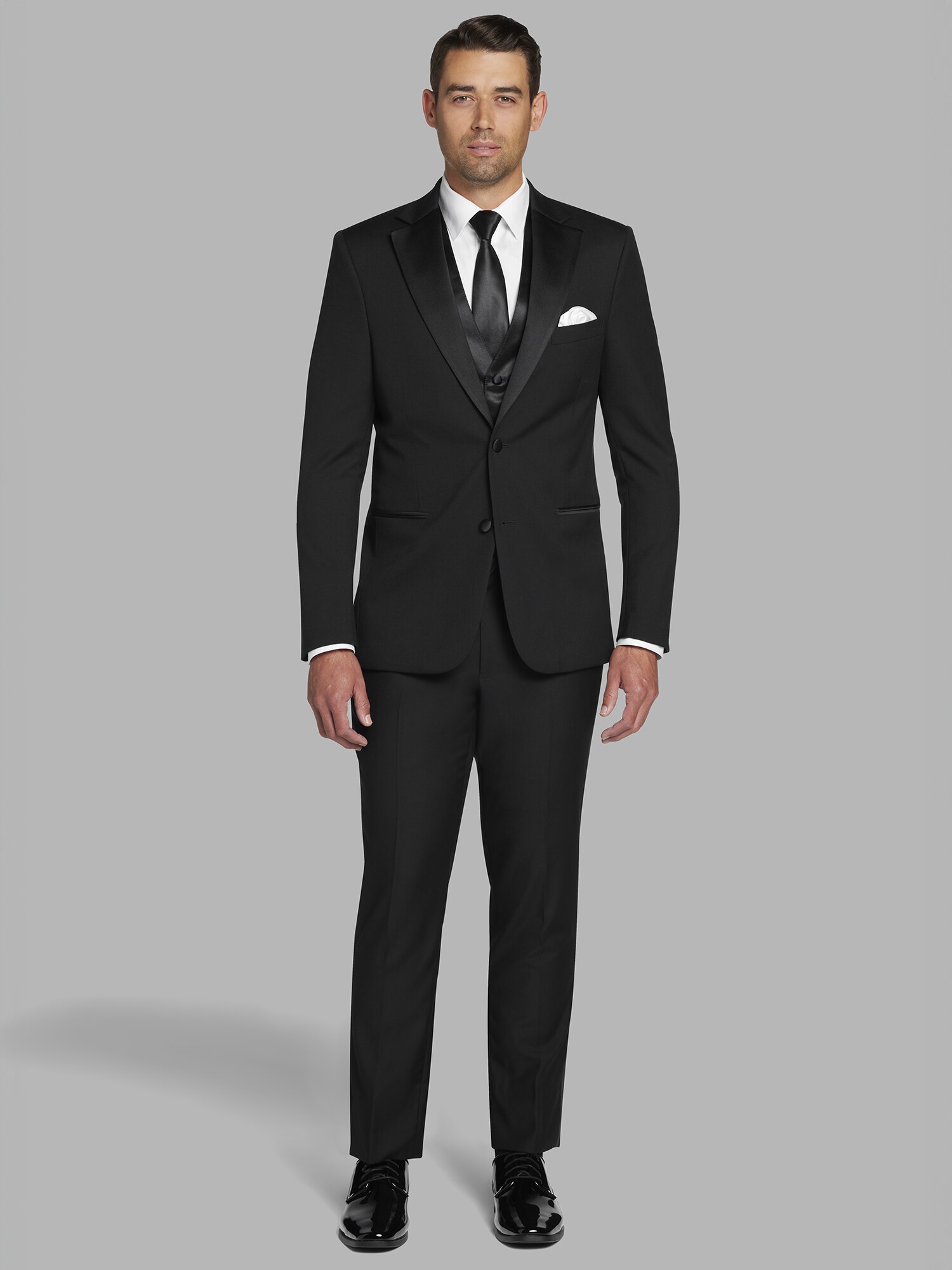 Pronto Uomo Black Notch Lapel Tuxedo