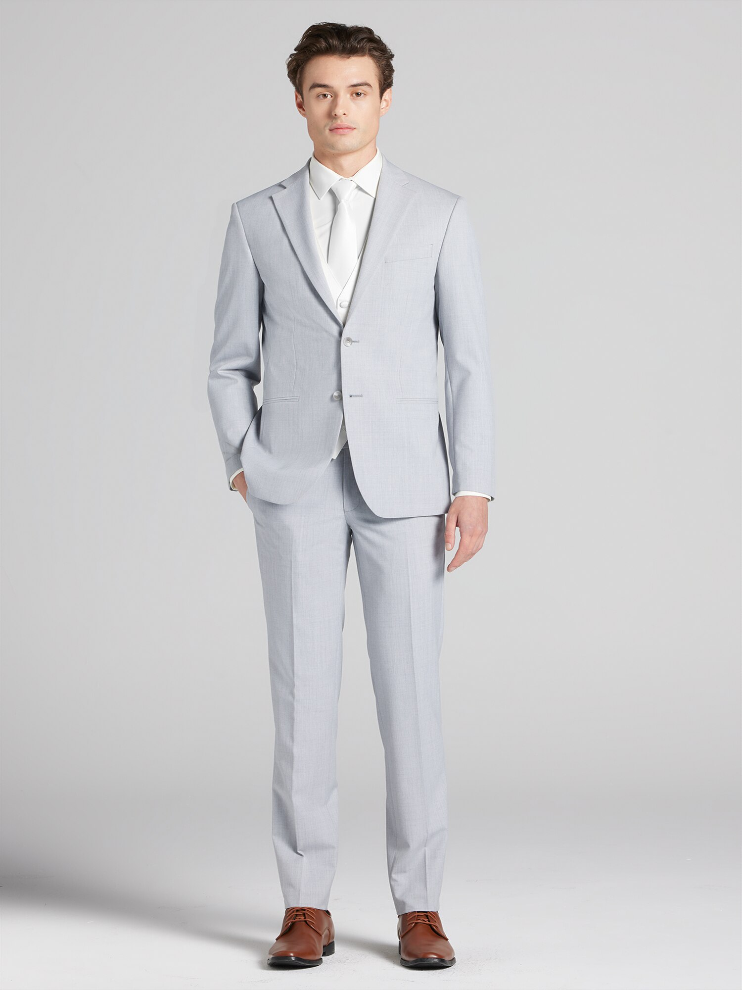 Egara Light Gray Suit