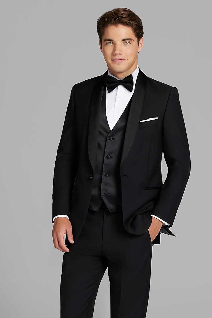 Calvin Klein Black Shawl Lapel Tux