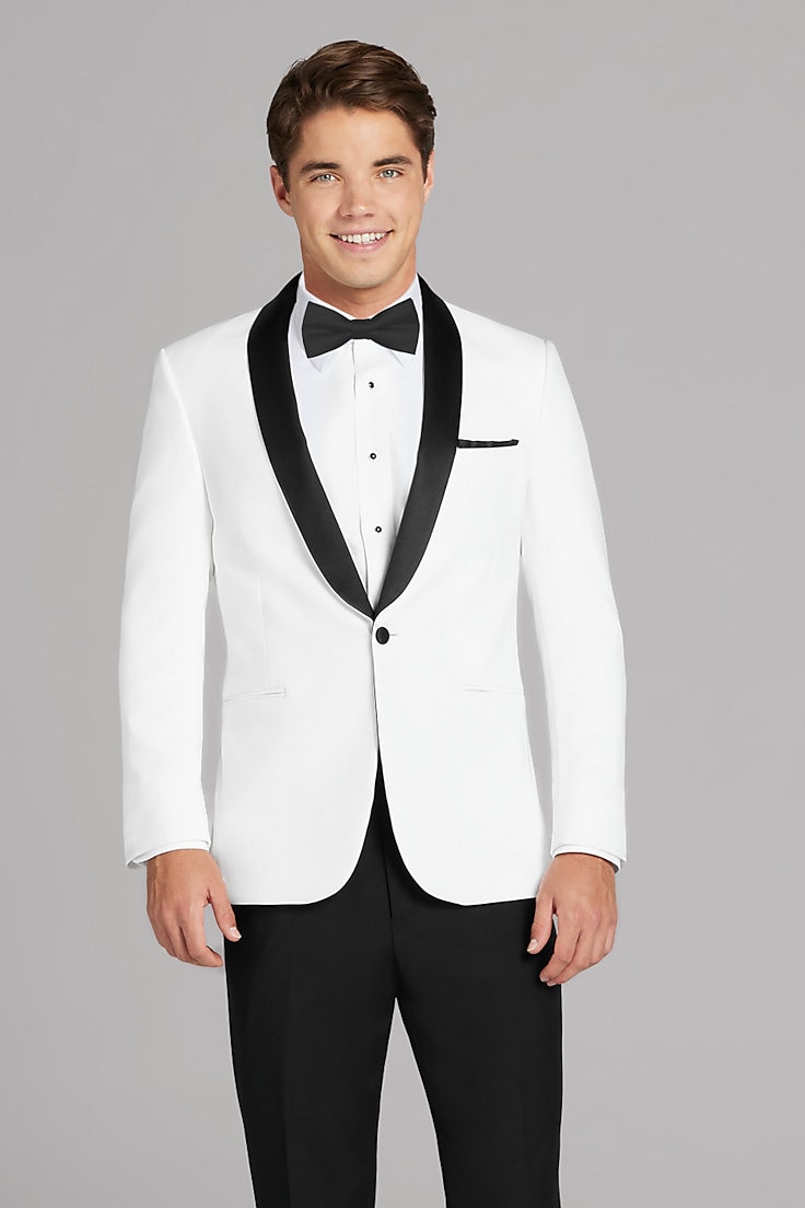 Calvin Klein White Dinner Jacket Tux