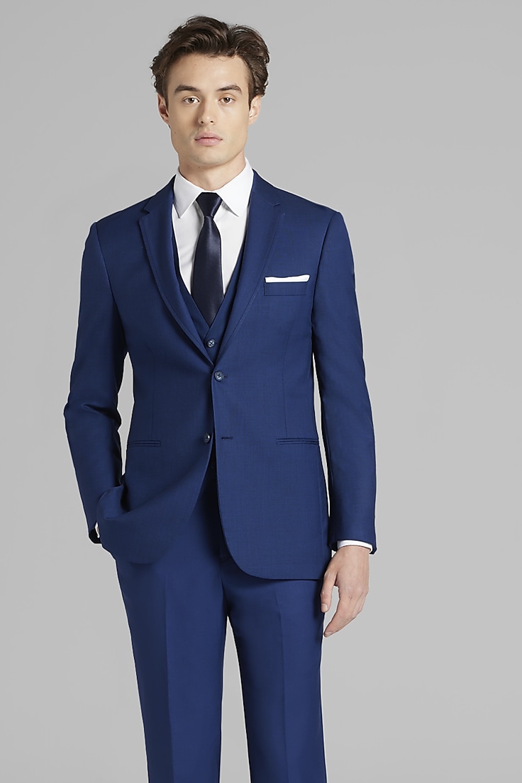 Calvin Klein Blue Suit