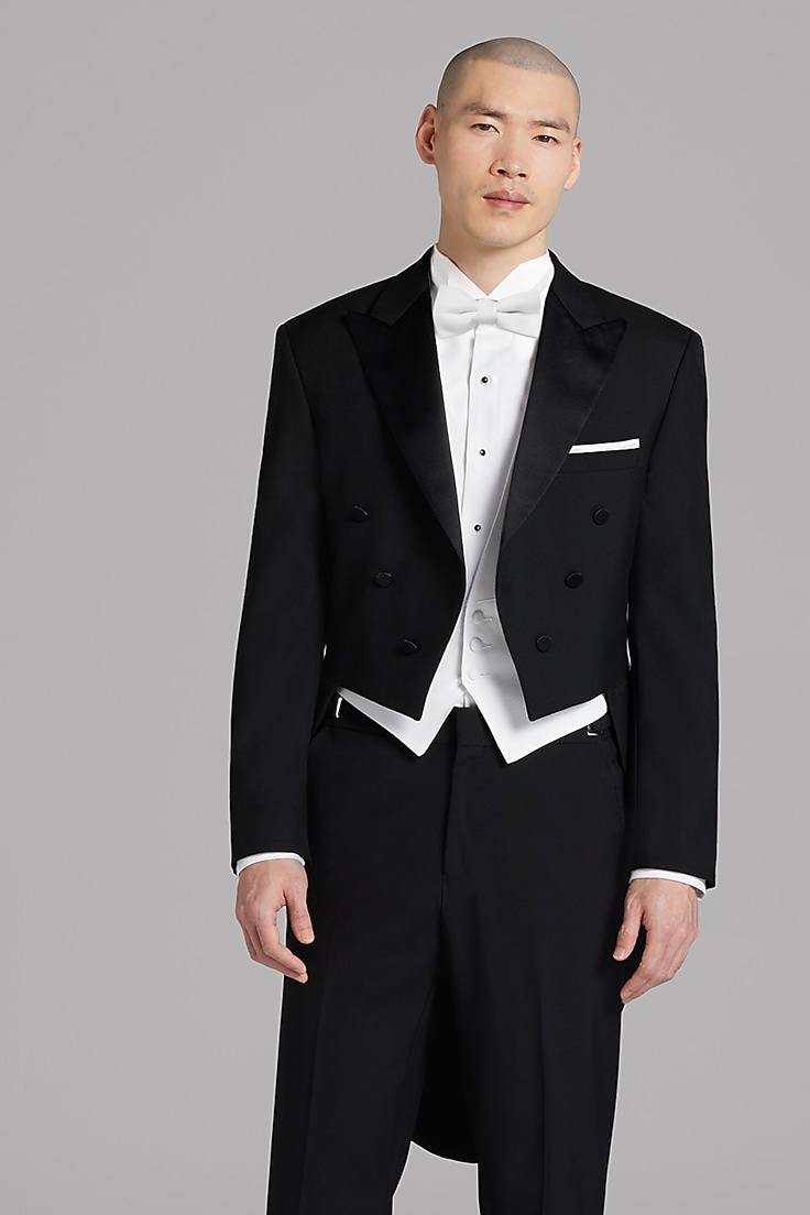 Joseph & Feiss Black Full Dress TailcoatTux