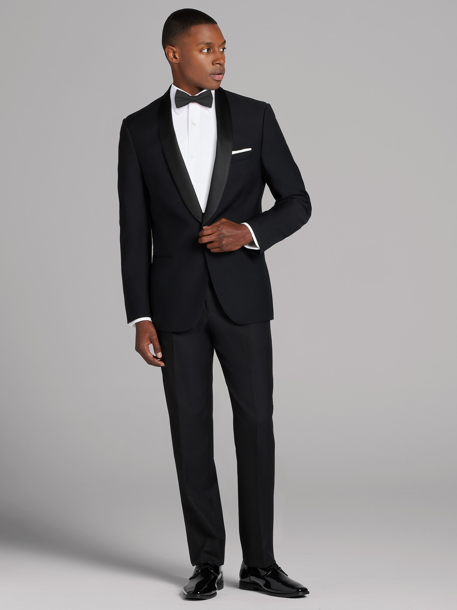 Calvin Klein Black Shawl Lapel Tux